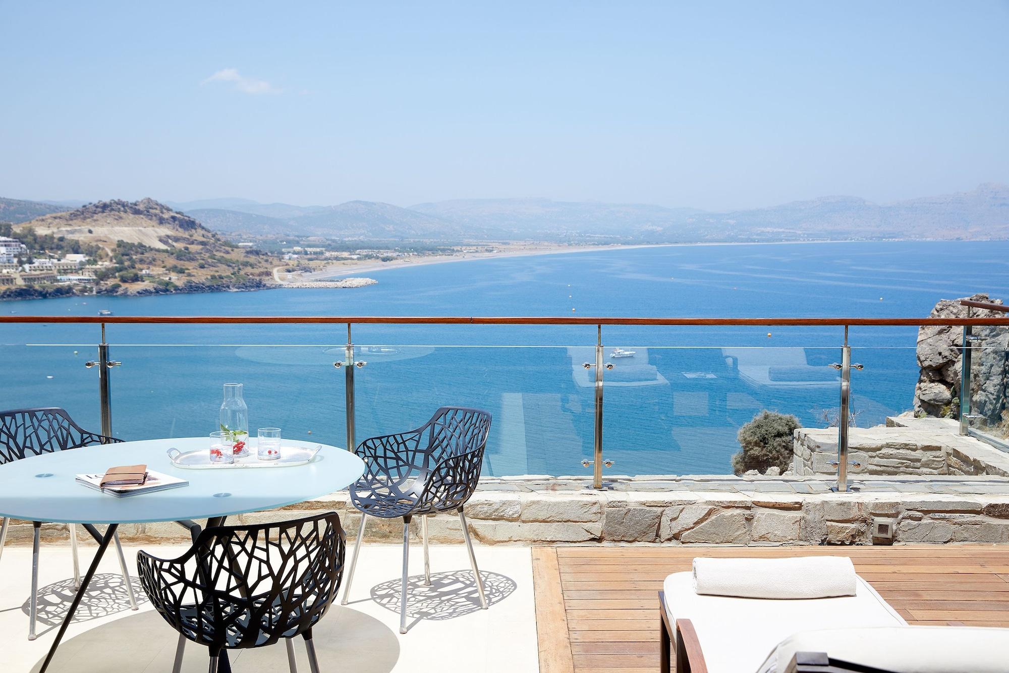Lindos Blu Luxury Hotel-Adults Only Ngoại thất bức ảnh