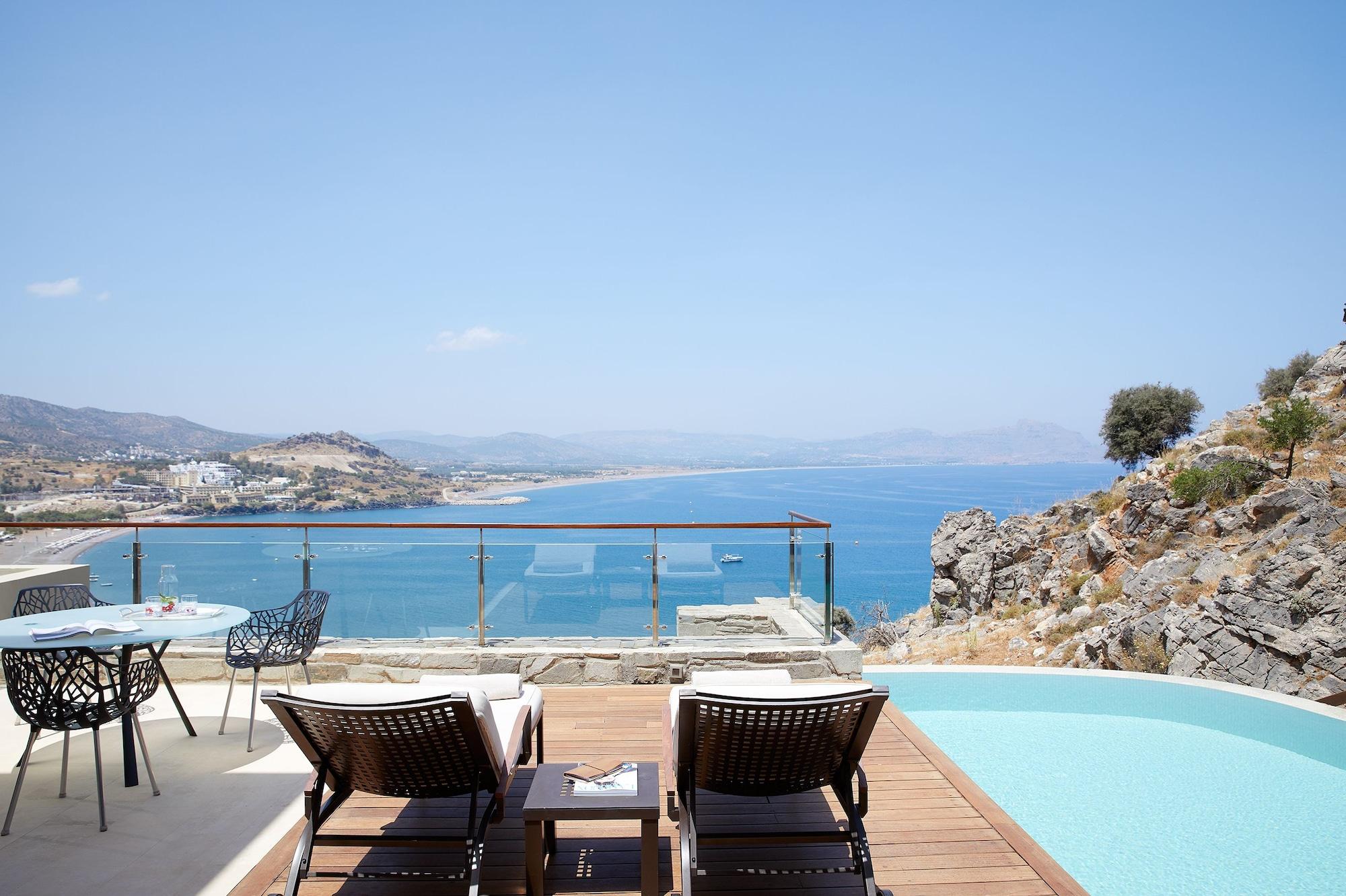 Lindos Blu Luxury Hotel-Adults Only Ngoại thất bức ảnh