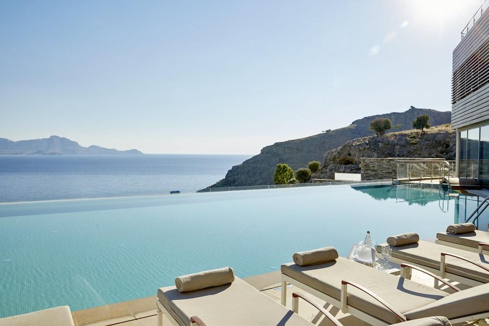 Lindos Blu Luxury Hotel-Adults Only Ngoại thất bức ảnh