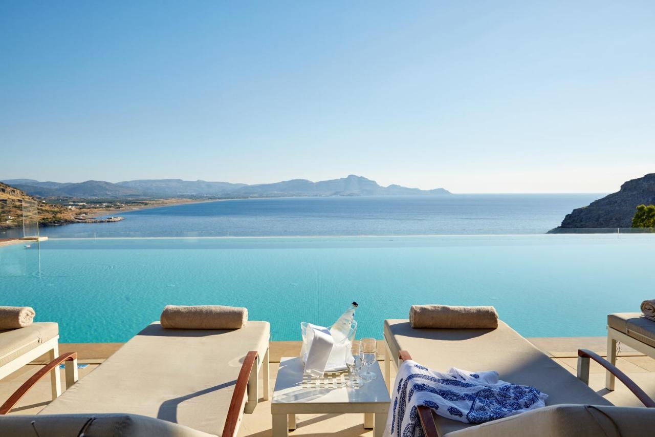 Lindos Blu Luxury Hotel-Adults Only Ngoại thất bức ảnh
